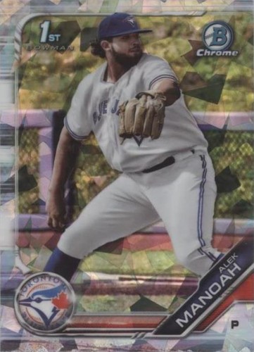 2019 Bowman Chrome Draft Sapphire Edition - Alek Manoah #BDC-3