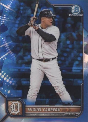 2022 Bowman Chrome Sapphire Edition - Miguel Cabrera #88