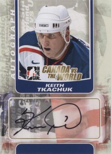 2011-12 In the Game Canada VS the World - Keith Tkachuk #A-KT