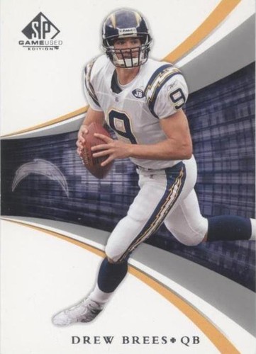2004 SP Game Used Edition Drew Brees #80