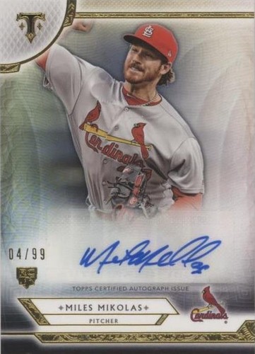 2018 Topps Triple Threads - Miles Mikolas #RA-MM