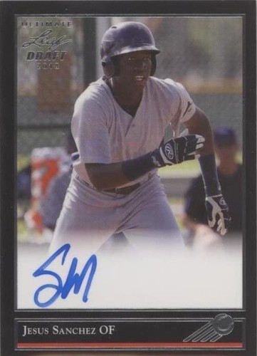 2018 Leaf Ultimate Draft - Jesus Sanchez #BG-JS1