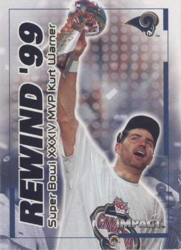 2000 Skybox Impact Kurt Warner #40 RN