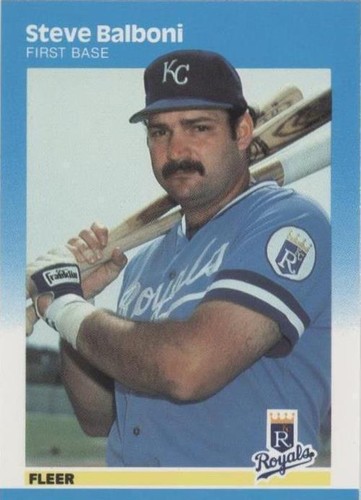 1987 Fleer - Steve Balboni #362