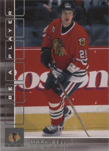 2001-02 In the Game Be A Player Memorabilia - Mark Bell #252