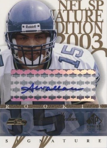 2003 SP Signature Edition Seneca Wallace #SW