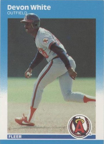 1987 Fleer Update - Devon White #U-123