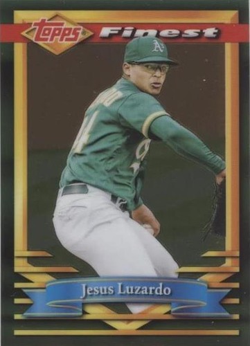 2021 Topps Finest Flashbacks - Jesus Luzardo #8