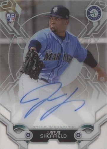 2019 Topps High Tek - Justus Sheffield #HTA-JS