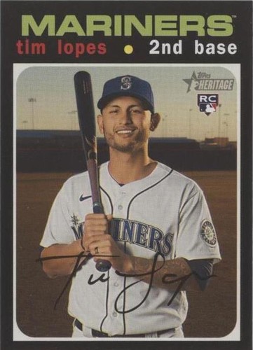 2020 Topps Heritage High Number - Tim Lopes #606