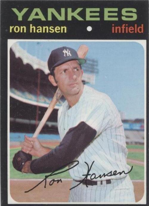 Topps 1971 - Ron Hansen #419