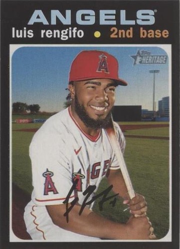 2020 Topps Heritage High Number - Luis Rengifo #675