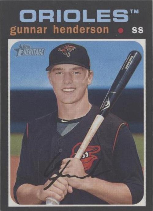 2020 Topps Heritage Minor League Edition - Gunnar Henderson #92