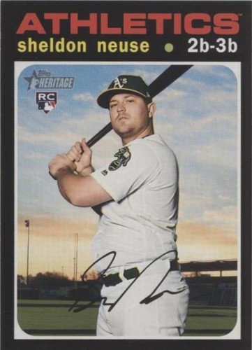 2020 Topps Heritage High Number - Sheldon Neuse #539