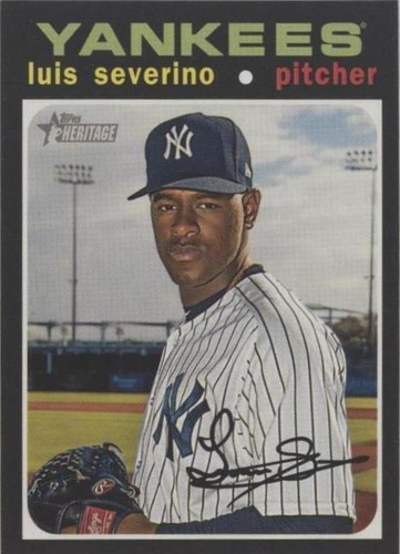 2020 Topps Heritage - Luis Severino #185