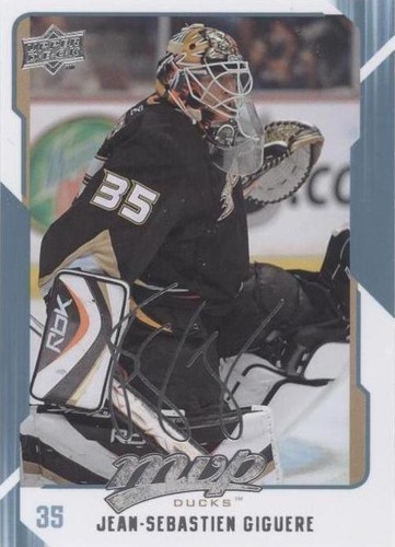2008-09 Upper Deck MVP - Jean-Sebastien Giguere #4