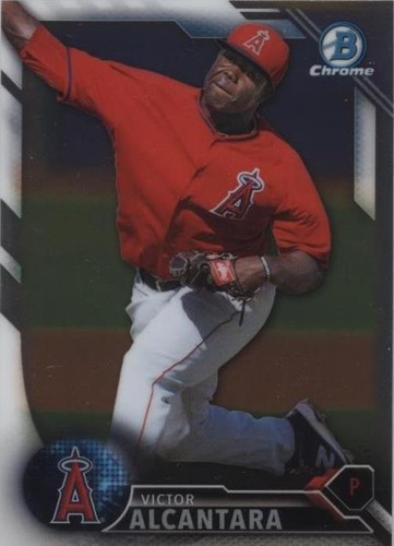 2016 Bowman Chrome - Victor Alcantara #BCP168