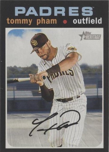2020 Topps Heritage - Tommy Pham #268