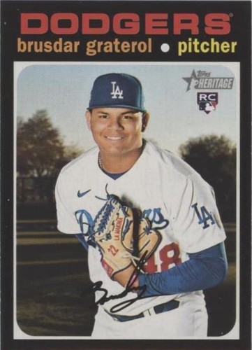 2020 Topps Heritage High Number - Brusdar Graterol #601