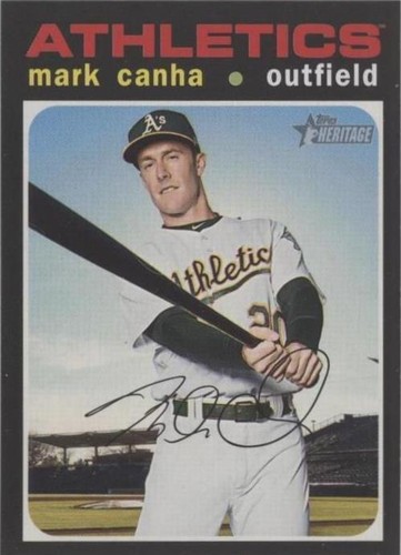 2020 Topps Heritage - Mark Canha #60