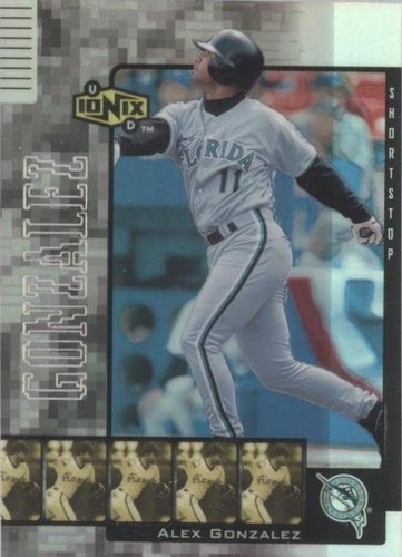 2000 Upper Deck Ionix - Alex Gonzalez #R31