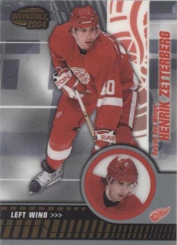 2003-04 Pacific Invincible - Henrik Zetterberg #37