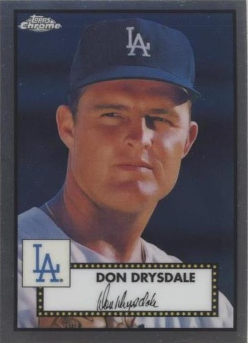 2021 Topps Chrome Platinum Anniversary - Don Drysdale #339