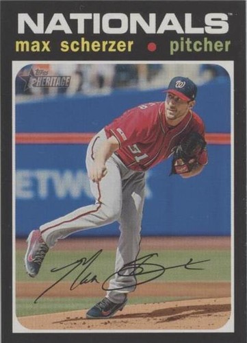 2020 Topps Heritage - Max Scherzer #82