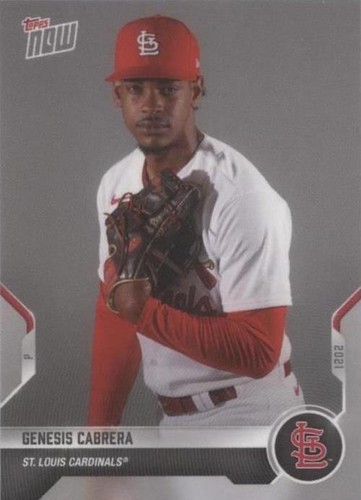 2021 Topps Now Road to Opening Day - Genesis Cabrera #OD-370