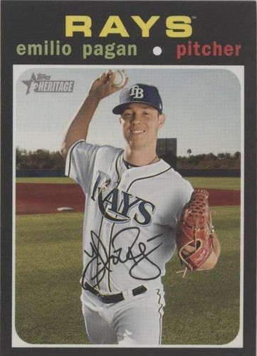 2020 Topps Heritage - Emilio Pagan #43