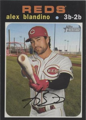 2020 Topps Heritage High Number - Alex Blandino #721