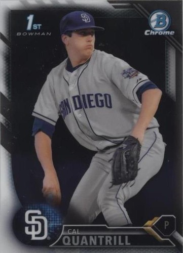 2016 Bowman Draft - Cal Quantrill #BDC-20