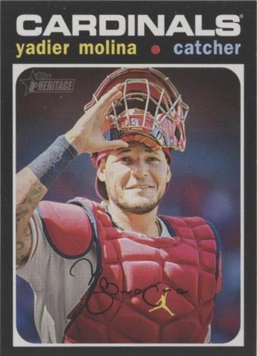 2020 Topps Heritage - Yadier Molina #400