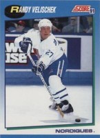 1991-92 Score Canadian - Randy Velischek #477
