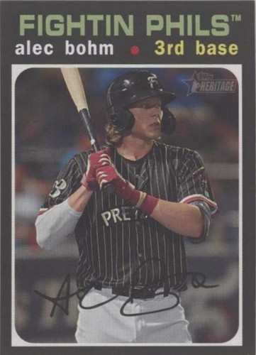 2020 Topps Heritage Minor League Edition - Alec Bohm #129