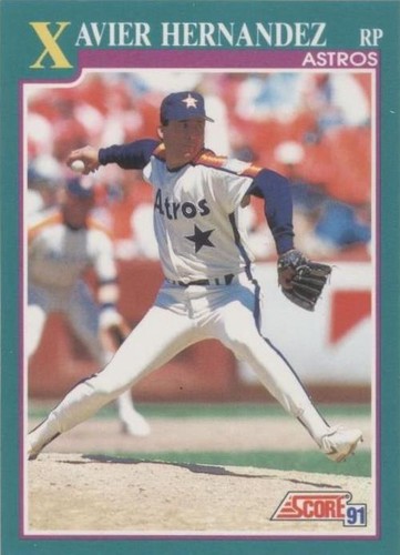 1991 Score - Xavier Hernandez #564