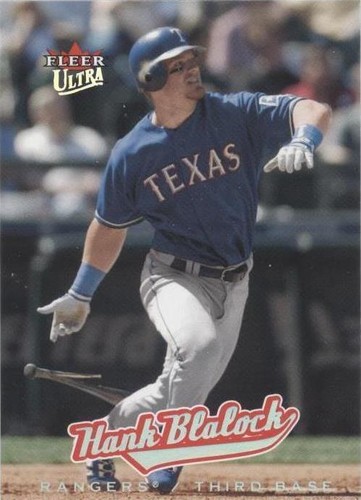 2005 Fleer Ultra - Hank Blalock #114