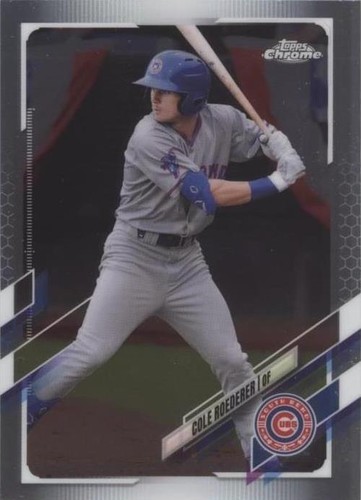 2021 Topps Pro Debut - Cole Roederer #PDC-143