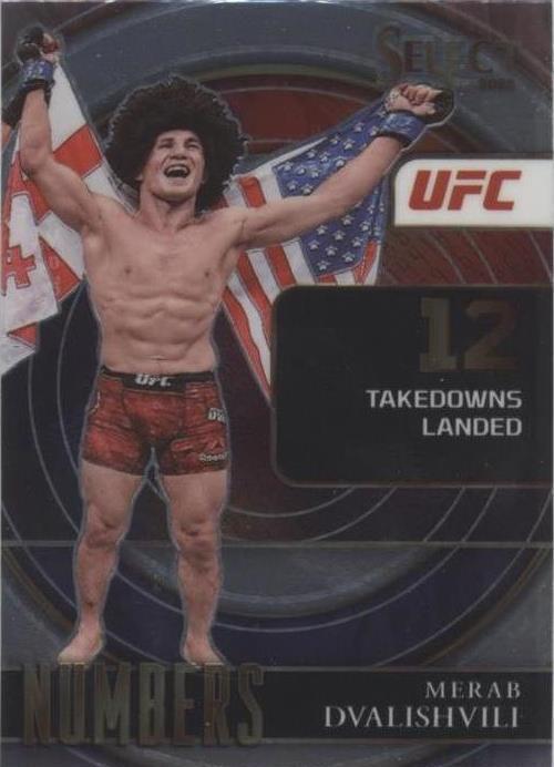 2022 Panini Select UFC - Merab Dvalishvili #8