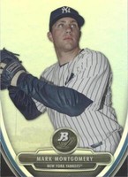 2013 Bowman Platinum - Mark Montgomery #BPP88