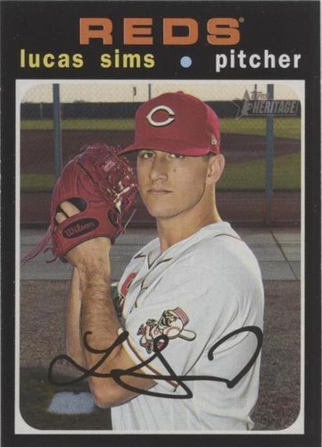 2020 Topps Heritage High Number - Lucas Sims #712