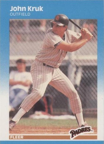 1987 Fleer - John Kruk #420