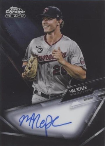 2021 Topps Chrome Black - Max Kepler #CBA-MK
