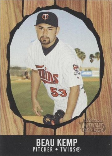 2003 Bowman Heritage - Beau Kemp #214