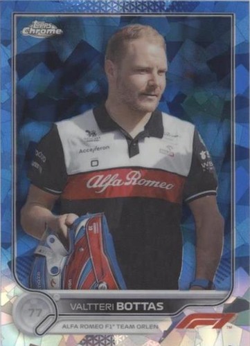 2022 Topps Chrome Sapphire Edition Formula 1 - Valtteri Bottas #58