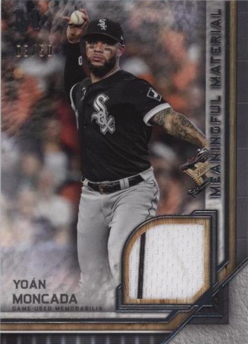 2023 Topps Museum Collection - Yoan Moncada #MMR-YMO