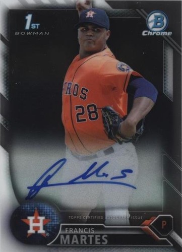 2016 Bowman - Francis Martes #CPA-FM