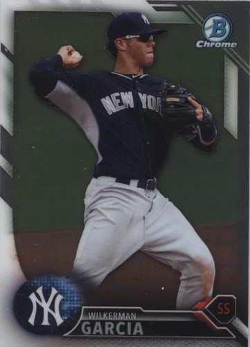 2016 Bowman Chrome - Wilkerman Garcia #BCP164