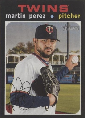 2020 Topps Heritage - Martin Perez #309
