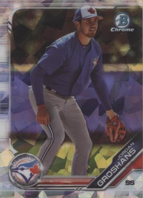 2019 Bowman Chrome Draft Sapphire Edition - Jordan Groshans #BDC-18